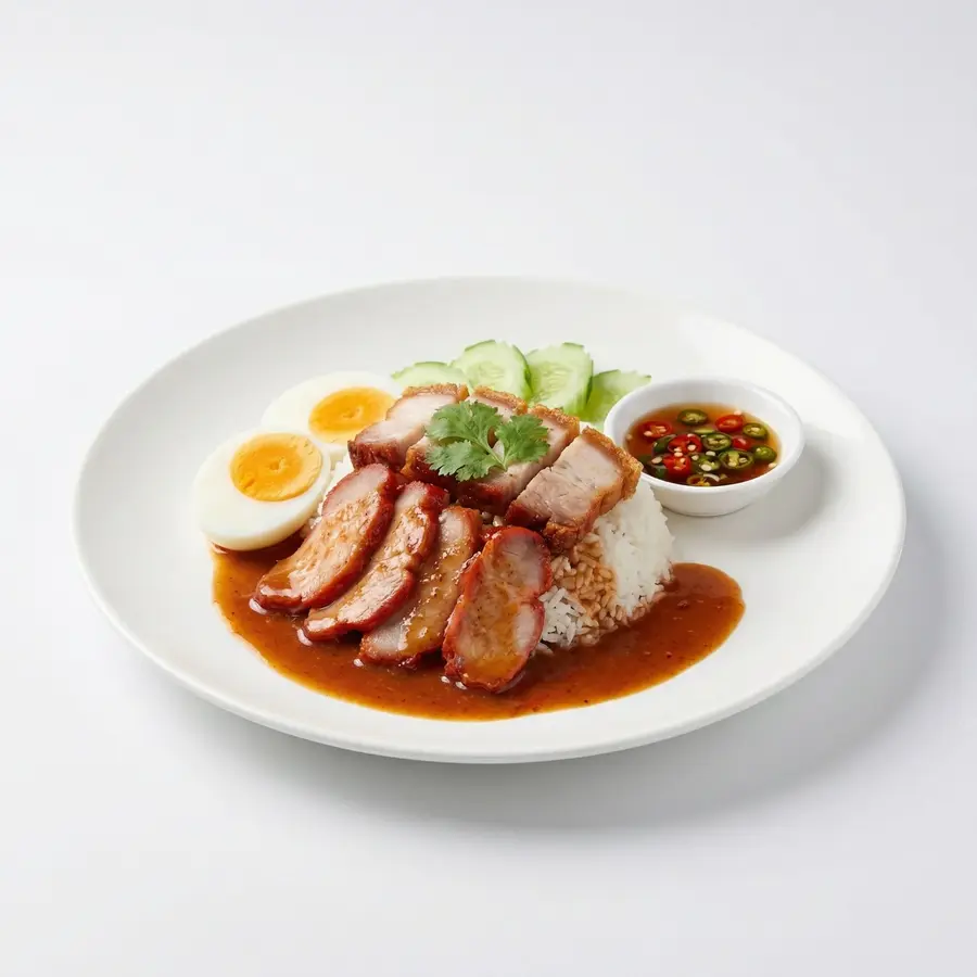 ข้าวหมูแดง