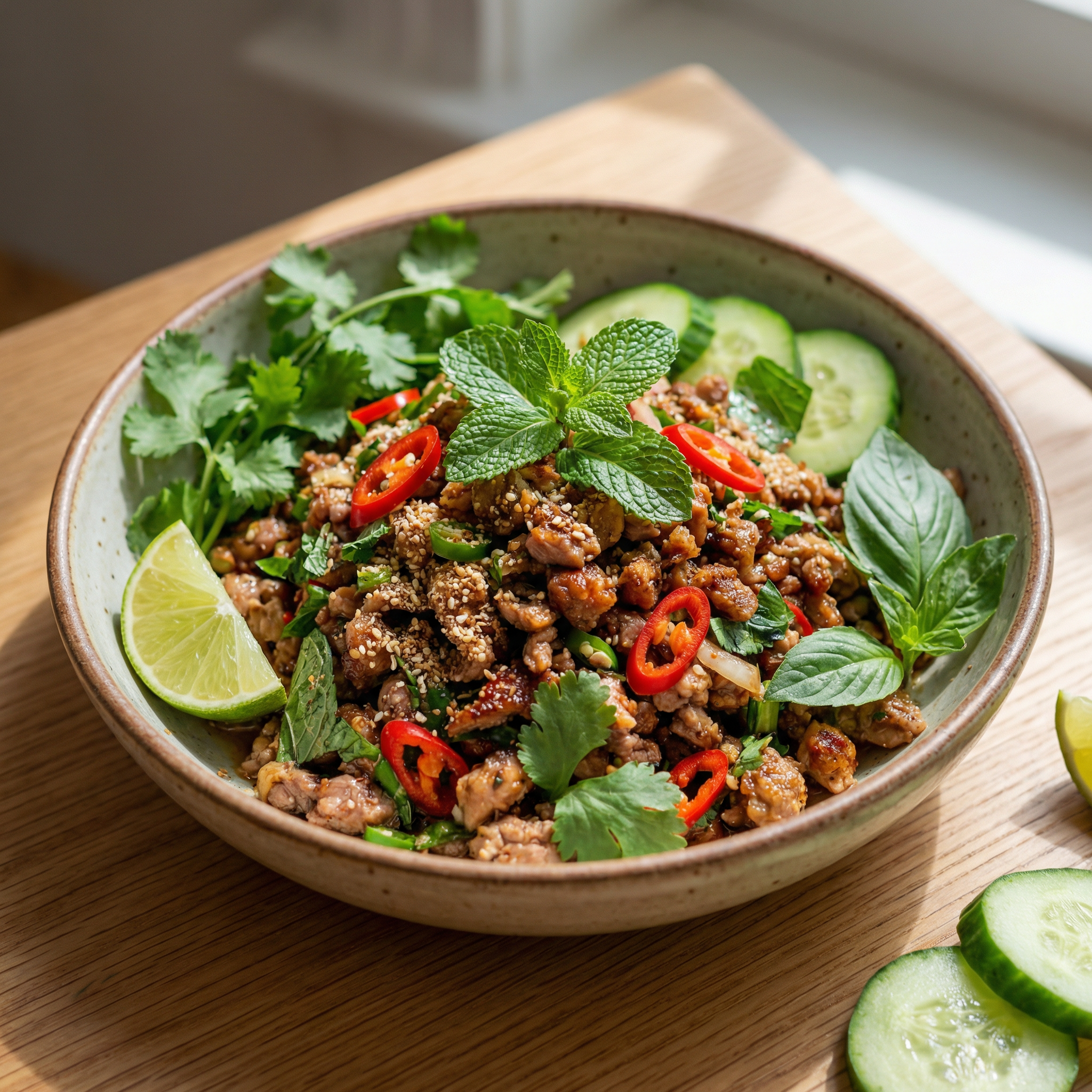Duck Larb Salad