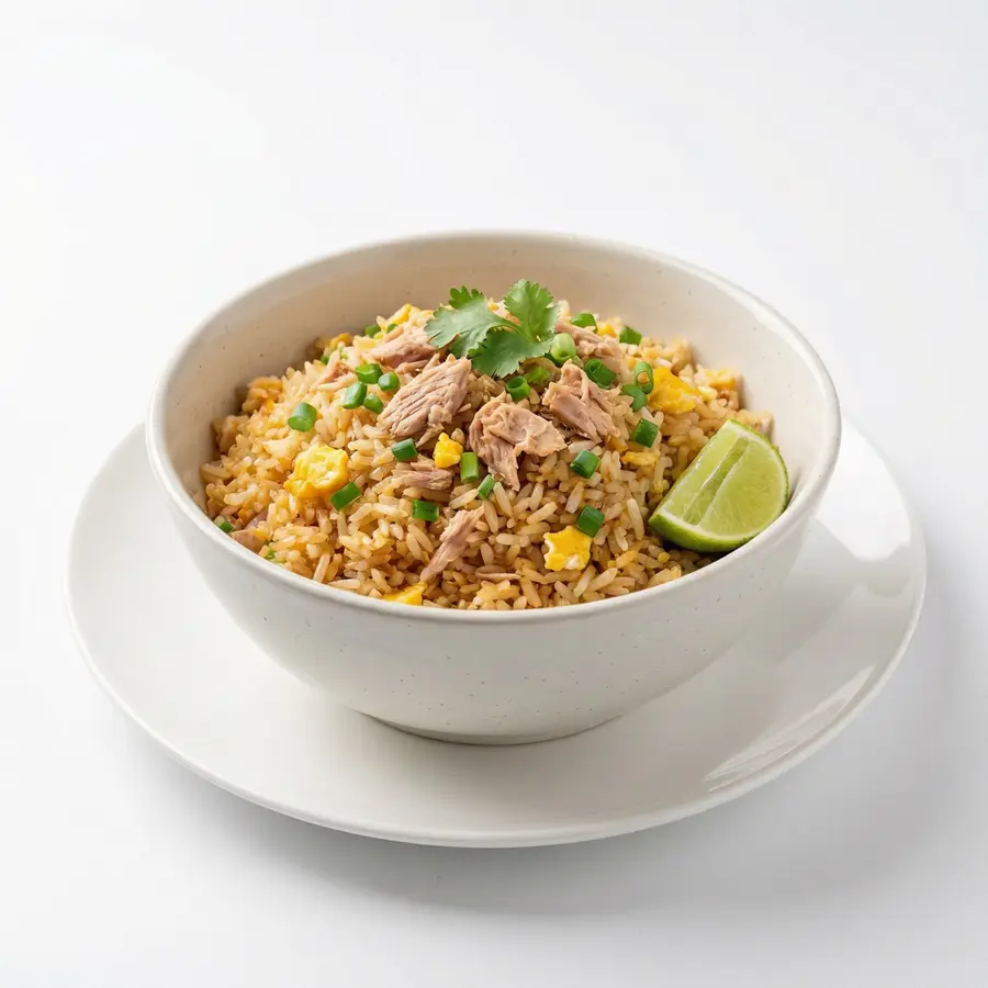 ข้าวผัดทูน่า